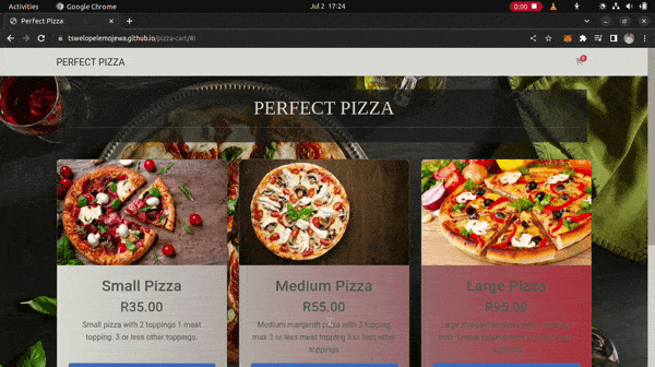 Pizza Cart